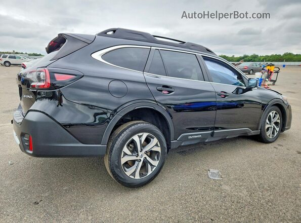 4S4BTANC0M3209151 2021 SUBARU OUTBACK Black Задня права чверть