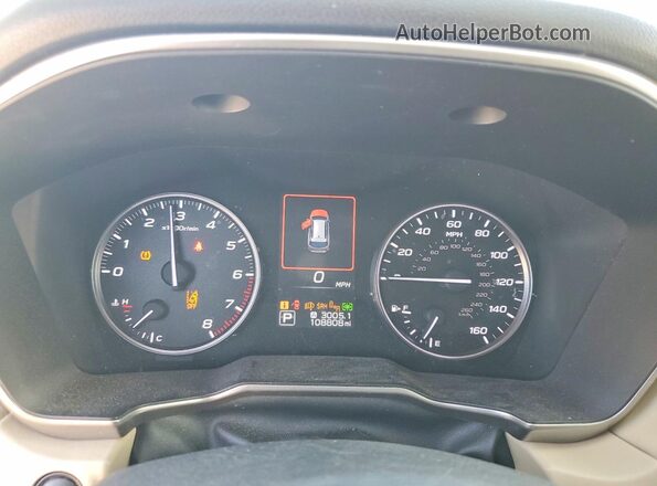 4S4BTANC2L3150909 2020 SUBARU OUTBACK Green Vista del cuadro de instrumentos