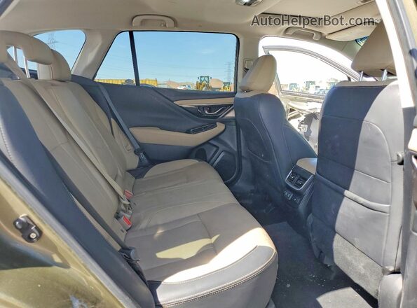 4S4BTANC2L3150909 2020 SUBARU OUTBACK Green Vista de los asientos traseros