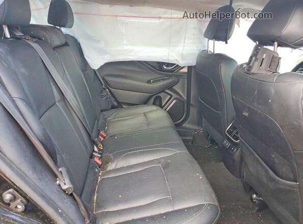 4S4BTANC4L3257492 2020 SUBARU OUTBACK Black Widok wnętrza z tyłu