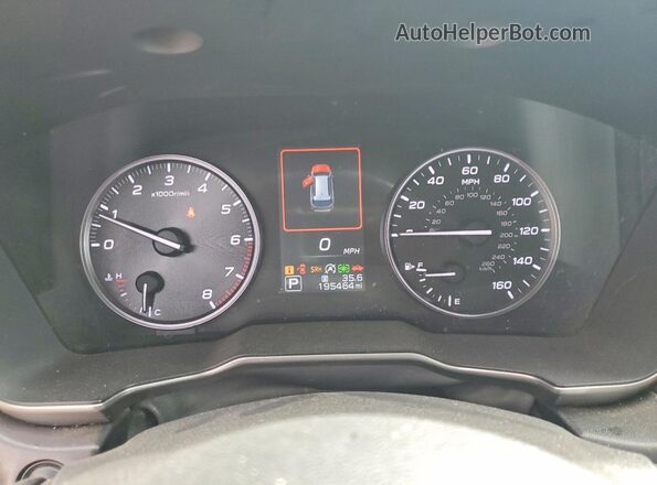 4S4BTANC4N3147206 2022 SUBARU OUTBACK White Սարքավորումների վահանակի տեսք