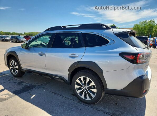 4S4BTANC6R3261987 2024 SUBARU OUTBACK Silver Trasero izquierdo