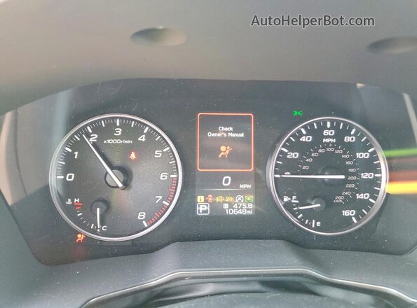 4S4BTANC6S3318971 2025 SUBARU OUTBACK Blue Սարքավորումների վահանակի տեսք