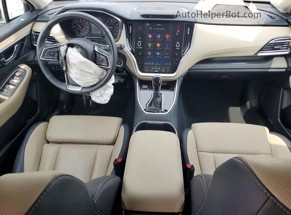 4S4BTANC7S3289142 2025 SUBARU OUTBACK White Dashboard view
