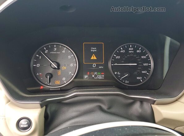 4S4BTANC7S3289142 2025 SUBARU OUTBACK White Instrument cluster view