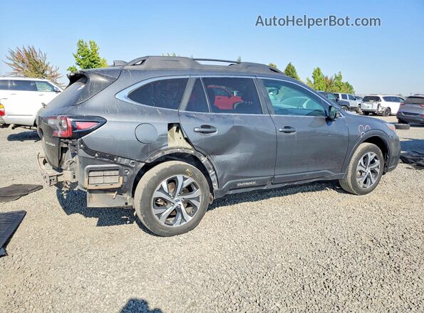 4S4BTANCXL3242513 2020 SUBARU OUTBACK Charcoal Հետևի աջ