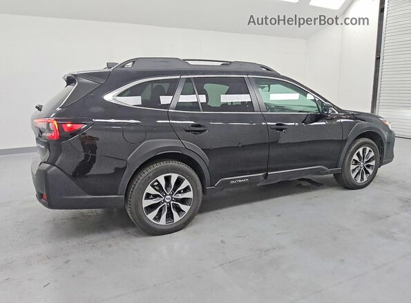 4S4BTANCXS3118921 2025 SUBARU OUTBACK Черный Задняя правая четверть