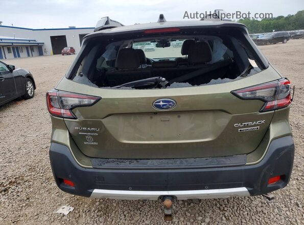 4S4BTAPC2R3223119 2024 SUBARU OUTBACK Green Հետևի տեսք