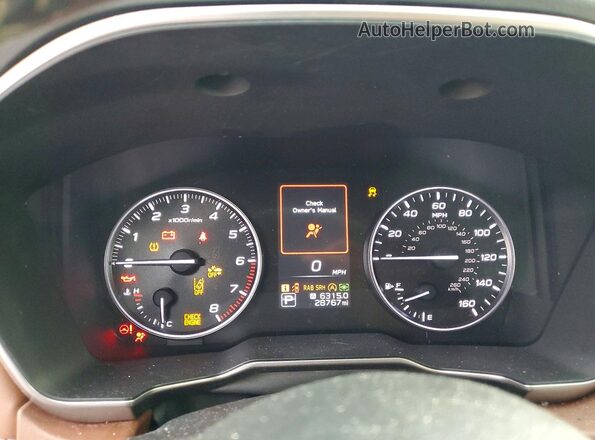 4S4BTAPC3M3109803 2021 SUBARU OUTBACK Gray Vista del cuadro de instrumentos