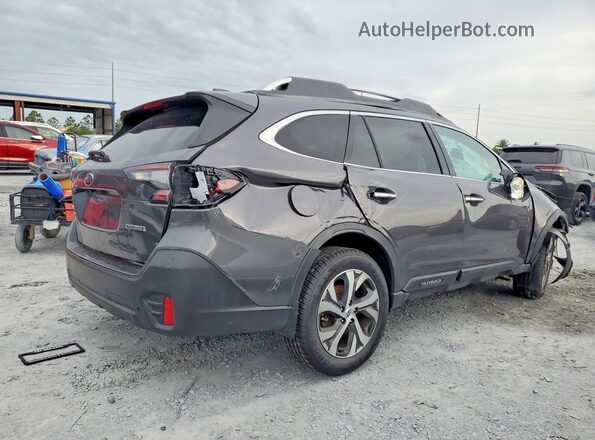 4S4BTAPC3M3109803 2021 SUBARU OUTBACK Gray Trasero derecho
