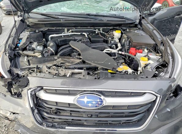 4S4BTAPC3M3109803 2021 SUBARU OUTBACK Gray Vista del compartimento del motor