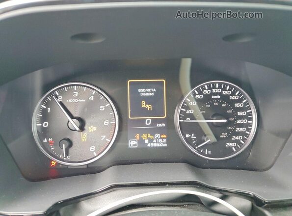 4S4BTDEC1R3129401 2024 SUBARU OUTBACK Tan Instrument cluster view