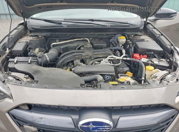 4S4BTDEC1R3129401 2024 SUBARU OUTBACK Tan Engine compartment view