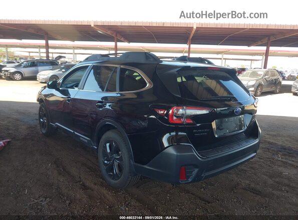 4S4BTGLD0M3132747 2021 SUBARU OUTBACK Black უკანა მარცხენა