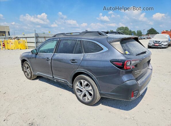 4S4BTGND4N3175485 2022 SUBARU OUTBACK Gray Trasero izquierdo