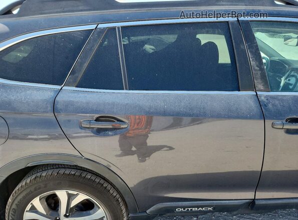 4S4BTGND4N3175485 2022 SUBARU OUTBACK Gray Vista de los asientos traseros