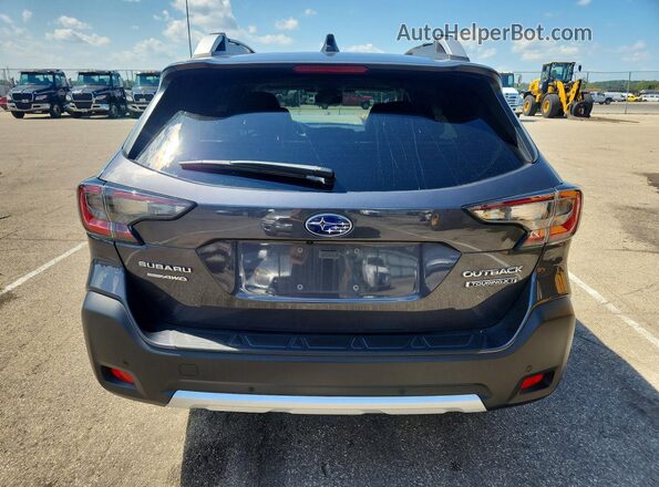 4S4BTGPD2R3202010 2024 SUBARU OUTBACK Gray Вид ззаду