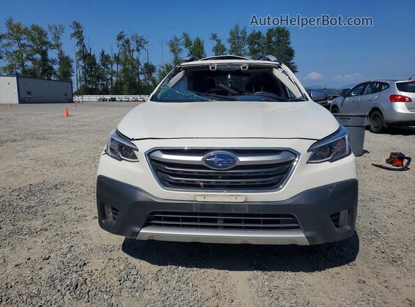 4S4BTGPD8L3112366 2020 SUBARU OUTBACK White Front view