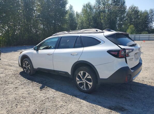 4S4BTGPD8L3112366 2020 SUBARU OUTBACK White Rear left