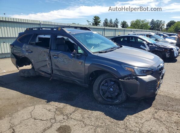 4S4BTGUD5R3196482 2024 SUBARU OUTBACK Gray Առջևի աջ