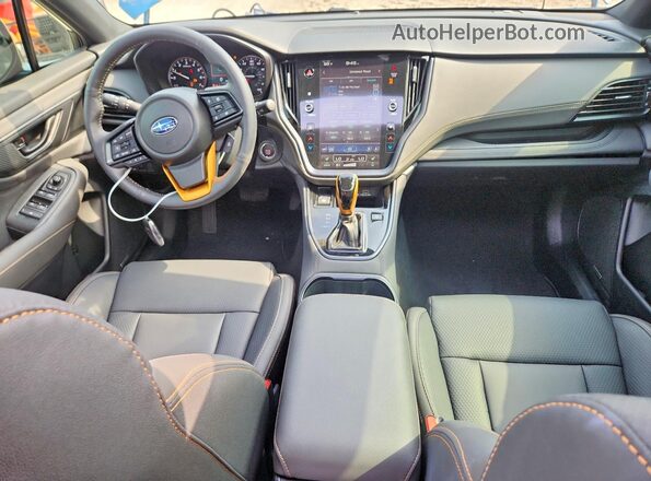 4S4BTGUD5S3172043 2025 SUBARU OUTBACK Blue Вид панелі приладів