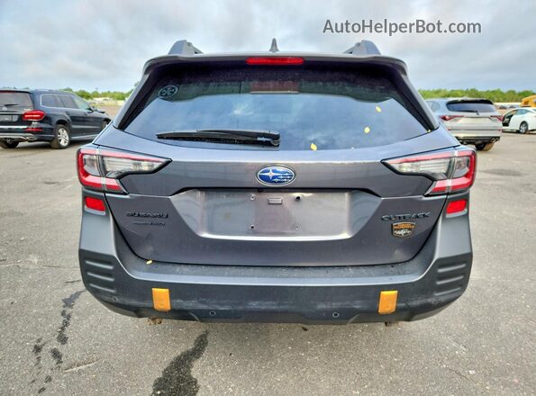 4S4BTGUD8N3228397 2022 SUBARU OUTBACK Угольный Вид сзади
