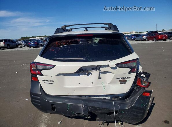 4S4BTGUD8R3131884 2024 SUBARU OUTBACK White Вид ззаду
