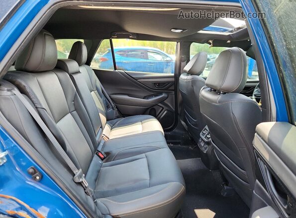4S4BTGUD9S3166892 2025 SUBARU OUTBACK Синий Вид задней части салона