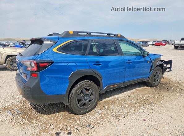 4S4BTGUDXP3124223 2023 SUBARU OUTBACK Blue Trasero derecho