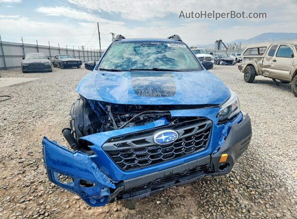 4S4BTGUDXP3124223 2023 SUBARU OUTBACK Blue Vista frontal