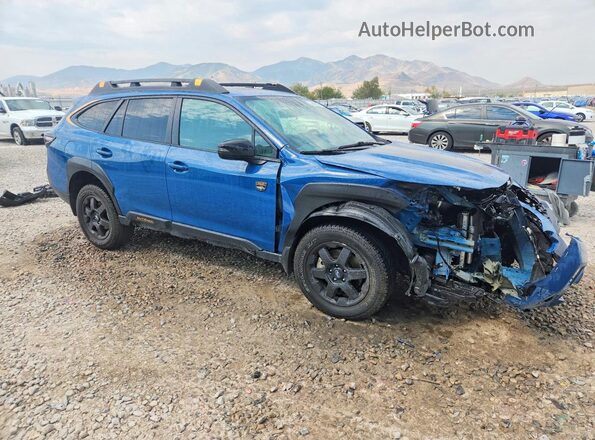 4S4BTGUDXP3124223 2023 SUBARU OUTBACK Blue Delantero derecho