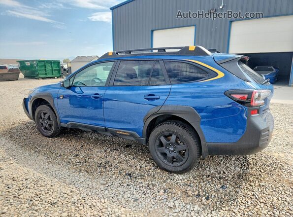 4S4BTGUDXP3124223 2023 SUBARU OUTBACK Blue Trasero izquierdo
