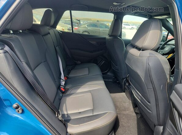 4S4BTGUDXP3124223 2023 SUBARU OUTBACK Blue Vista de los asientos traseros