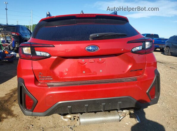 4S4GUHD61T3752367 2026 SUBARU CROSSTREK Red Rear view