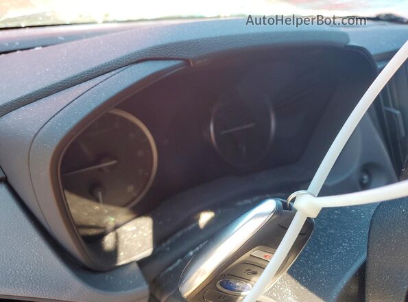 4S4GUHD61T3752367 2026 SUBARU CROSSTREK Red Instrument cluster view