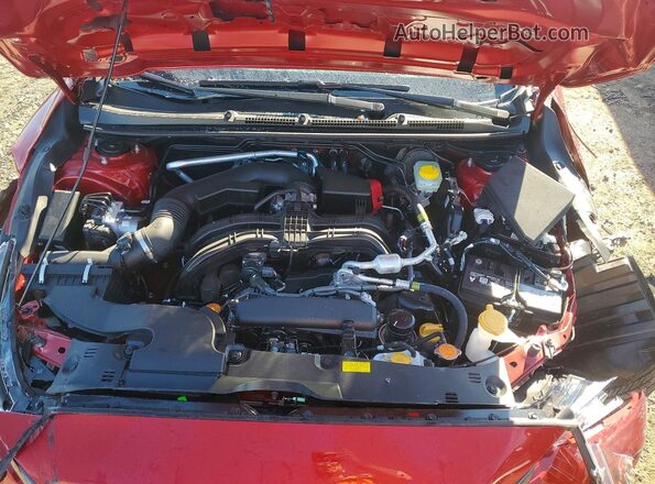 4S4GUHD61T3752367 2026 SUBARU CROSSTREK Red Engine compartment view
