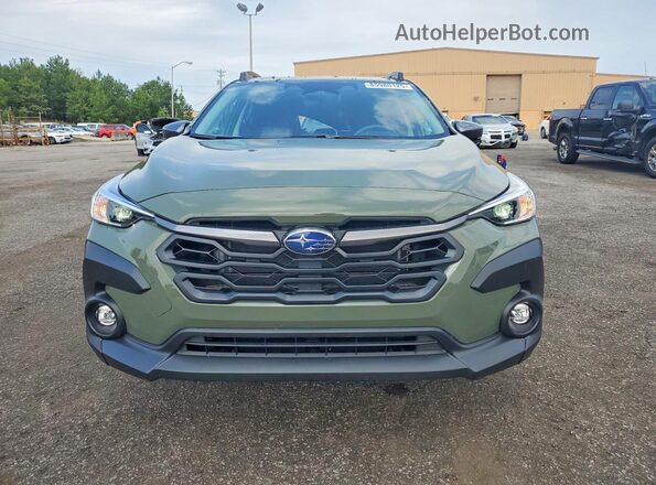 4S4GUHD64T3759362 2026 SUBARU CROSSTREK Green Vista frontal