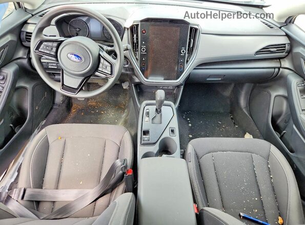 4S4GUHD64T3769079 2026 SUBARU CROSSTREK White Առջևի վահանակի տեսք
