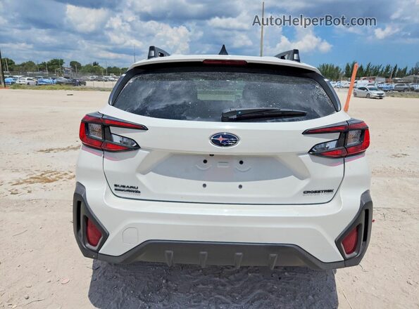 4S4GUHD68T3750079 2026 SUBARU CROSSTREK White Rear view
