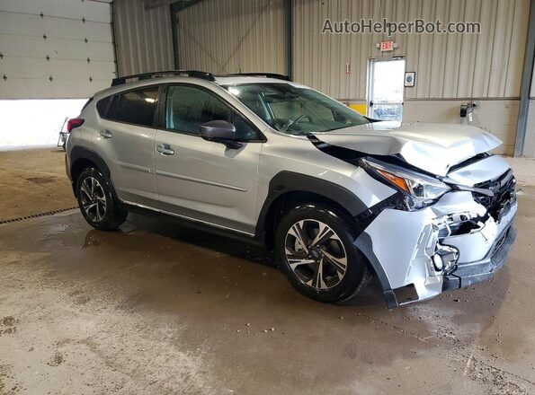 4S4GUHD6XT3765215 2026 SUBARU CROSSTREK Silver Передня права чверть
