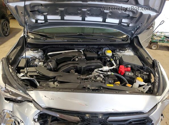 4S4GUHD6XT3765215 2026 SUBARU CROSSTREK Silver Вид підкапотного простору