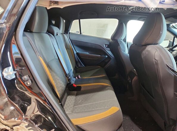 4S4GUHF61S3707571 2025 SUBARU CROSSTREK Black უკანა სავარძლების ხედი
