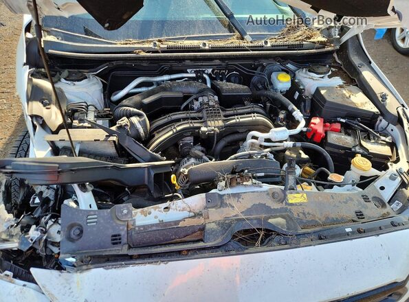 4S4GUHF68R3700756 2024 SUBARU CROSSTREK White უკანა სალონის ხედი
