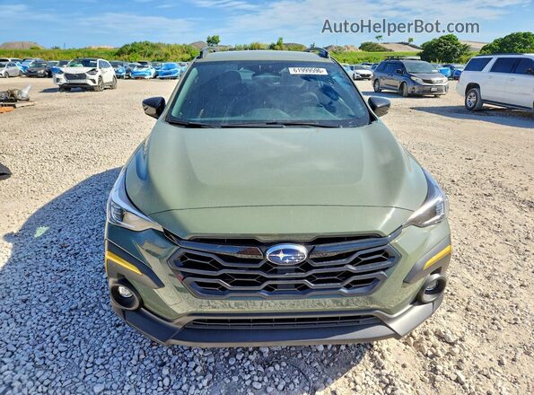 4S4GUHF6XT3760495 2026 SUBARU CROSSTREK Green Դիմացի տեսք