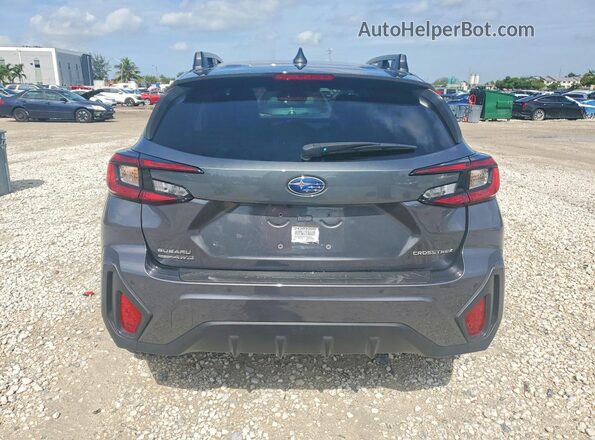 4S4GUHM60R3835863 2024 SUBARU CROSSTREK Gray უკანა ხედი