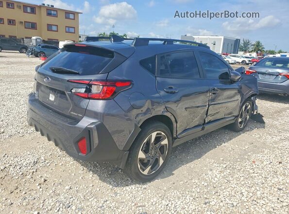4S4GUHM60R3835863 2024 SUBARU CROSSTREK Gray უკანა მარჯვენა