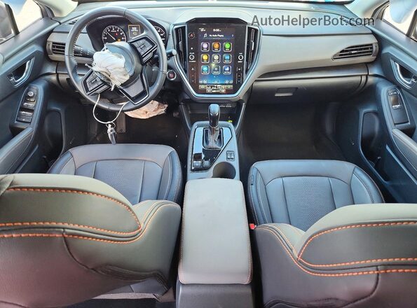 4S4GUHM60R3835863 2024 SUBARU CROSSTREK Gray წინა პანელის ხედი