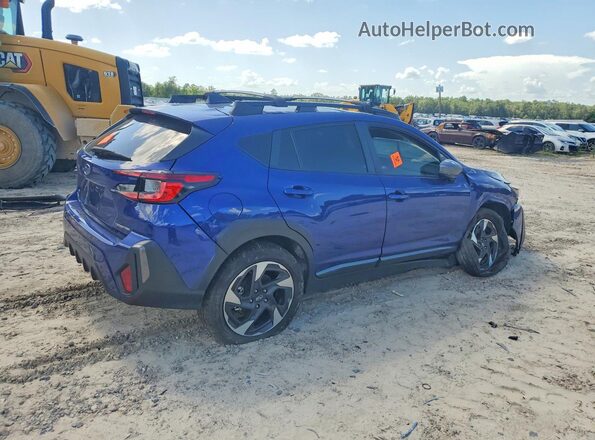 4S4GUHM68S3738755 2025 SUBARU CROSSTREK Blue უკანა მარჯვენა
