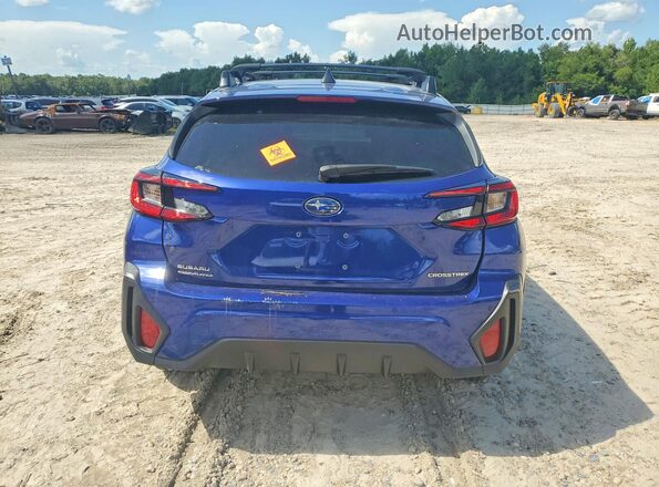4S4GUHM68S3738755 2025 SUBARU CROSSTREK Blue უკანა ხედი