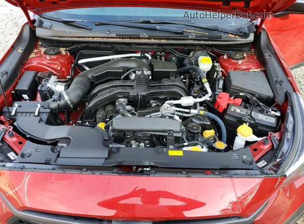 4S4GUHM69T3762399 2026 SUBARU CROSSTREK Red Սալոնի հետևի տեսք